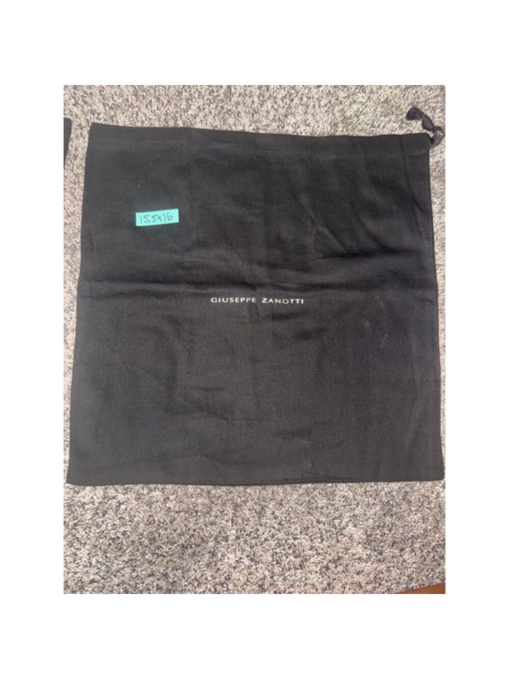 Giuseppe Zanotti Black Dust Storage Bag One Size​